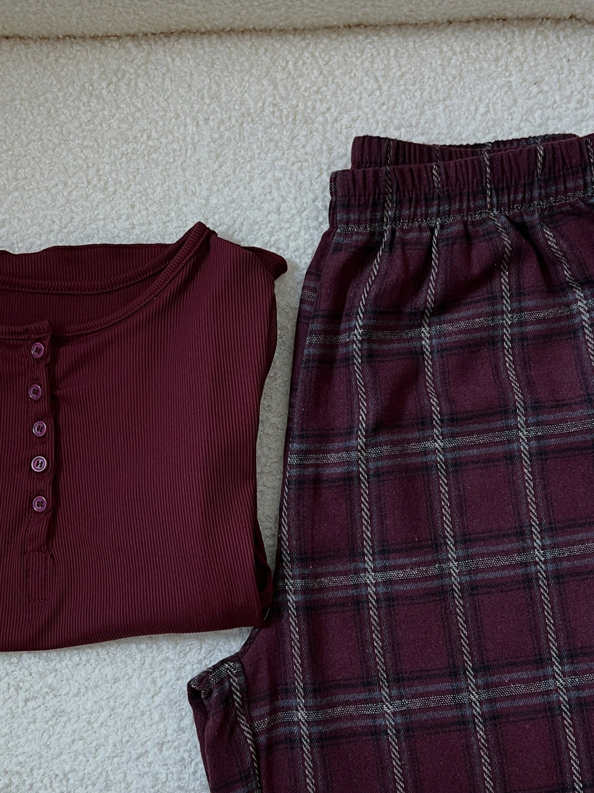 Pyjama à carreaux