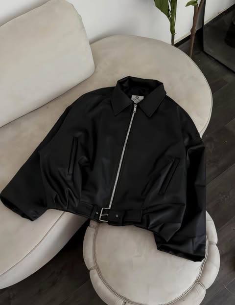 veste cuire